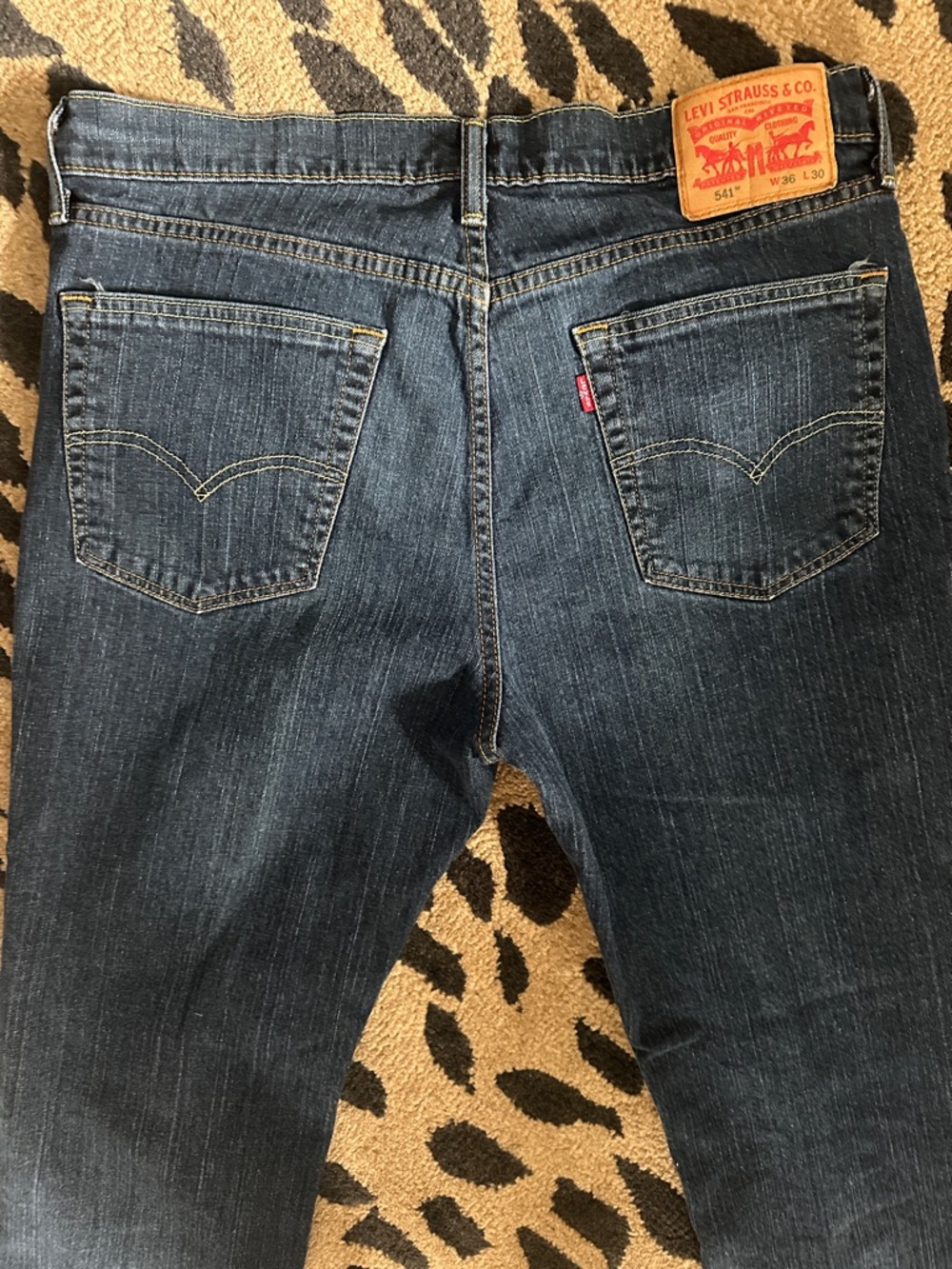 Levi's Men’s 541 Blue Jeans • Size 36 W 30 L • Like New - Picture 8 of 10